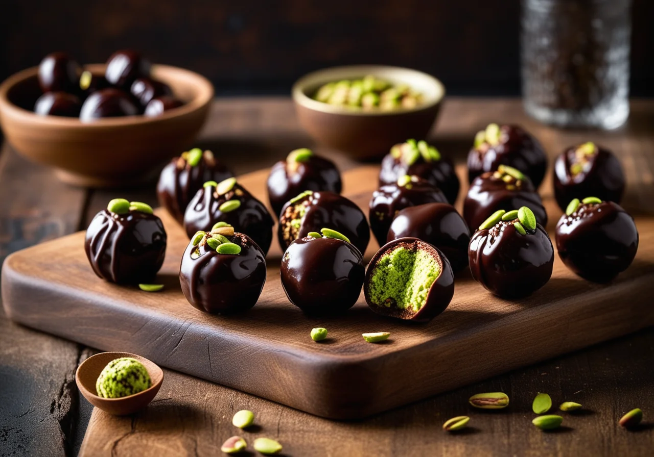 Date-Pistachio Balls