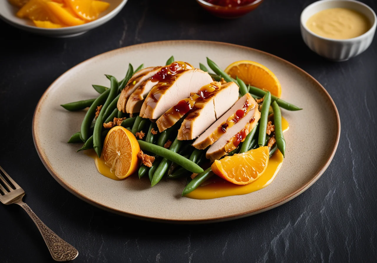 Chicken Fillet with Beans