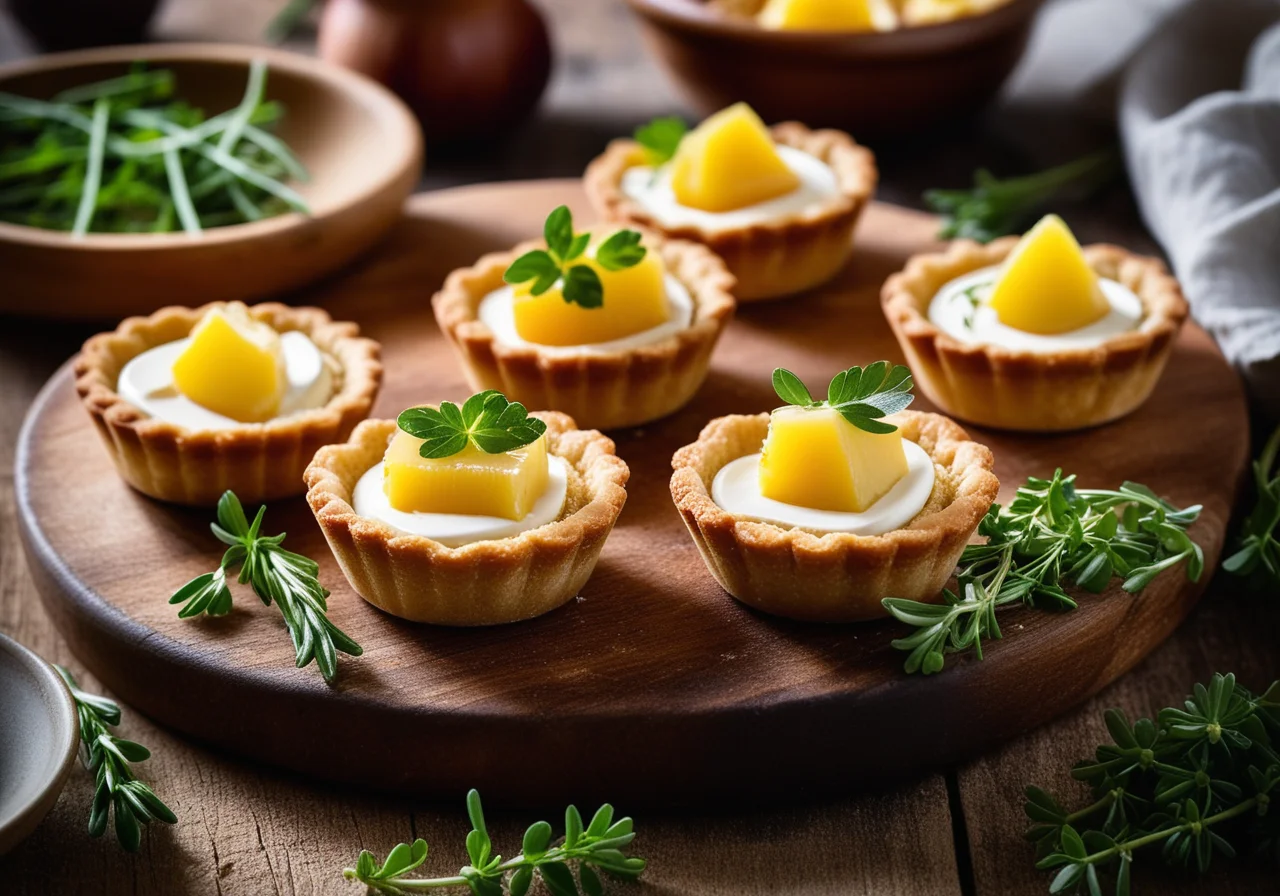 Savory Shortcrust Tartlets