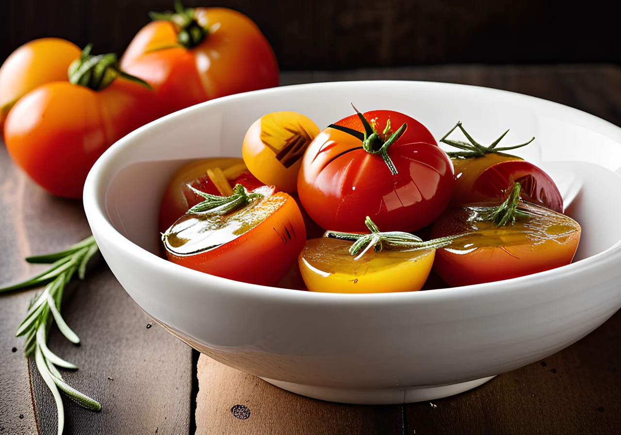 Stewed Tomatoes with Onions
