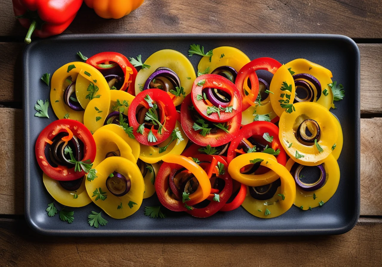 Paprika Eggplant Salad