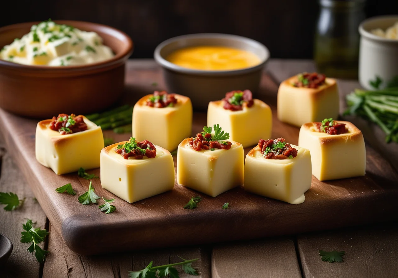 Pikante Spargelbrote