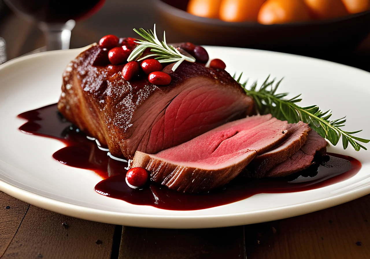 Beef Roast with Sauce