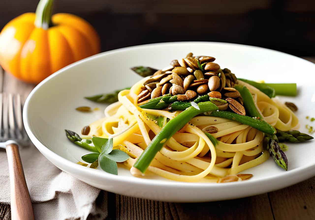 Linguine with Asparagus
