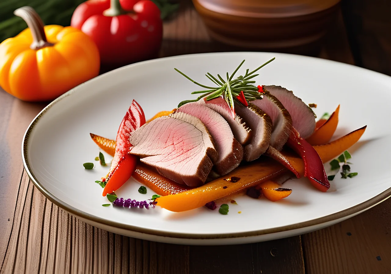 Duck Breast with Pumpkin