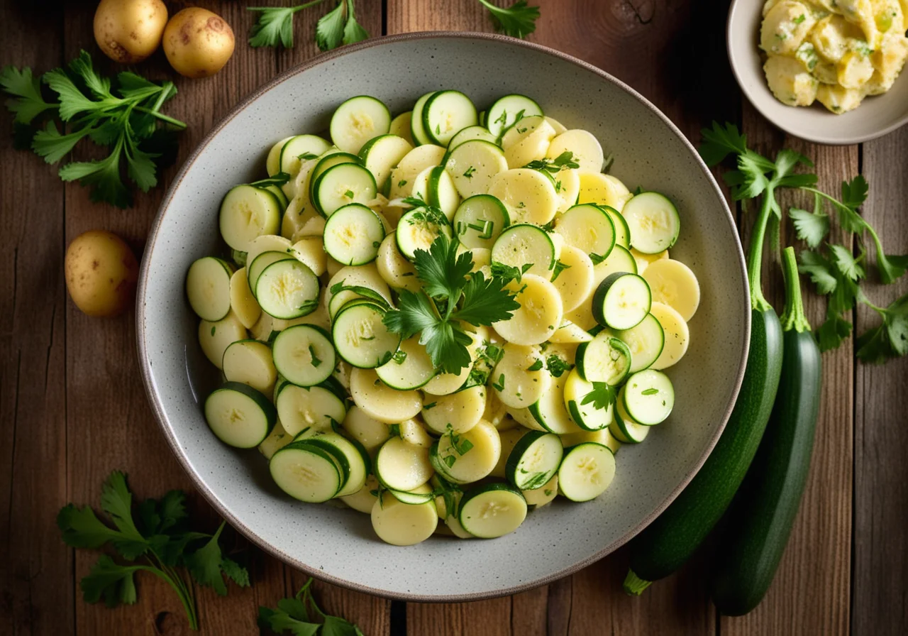 Potato Salad with Zucchini