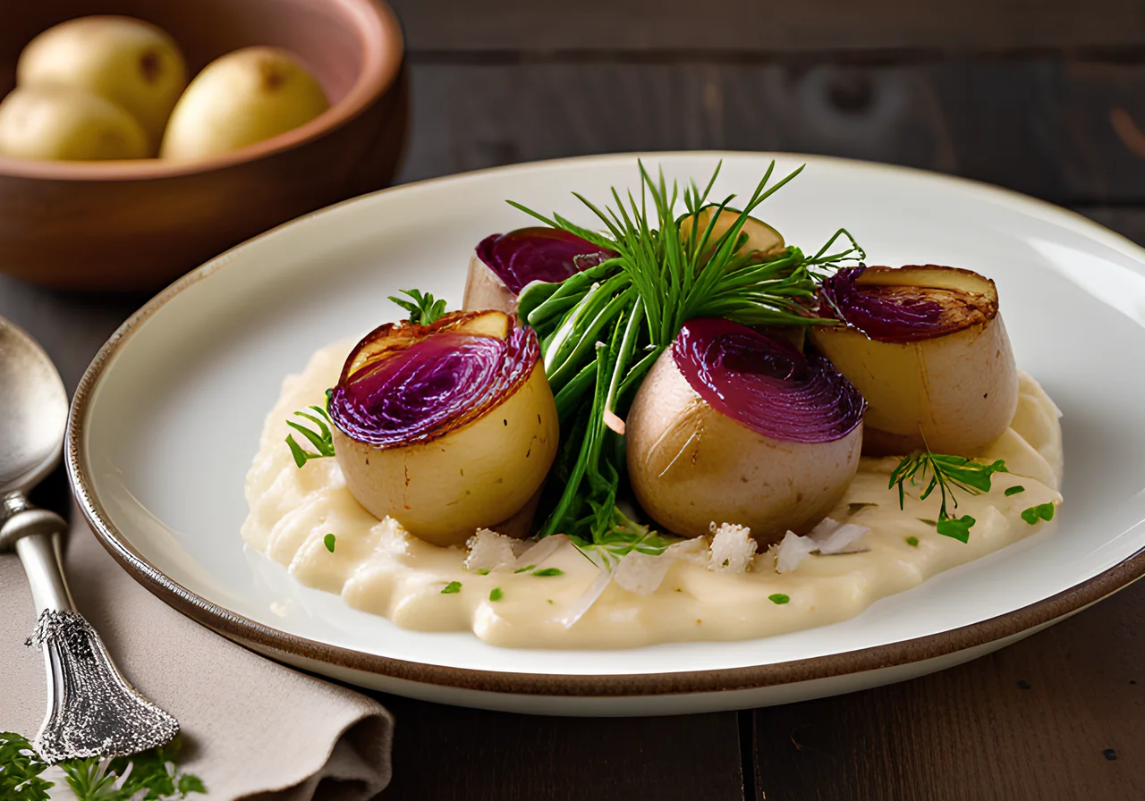 Potato Sauerkraut Skillet with Kassler
