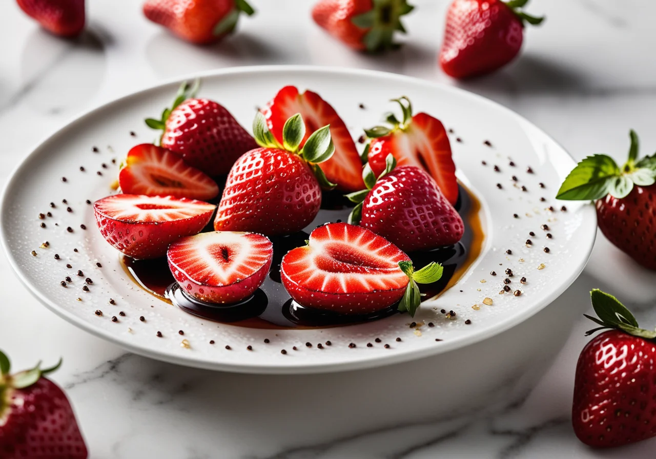 Strawberries with Pepper