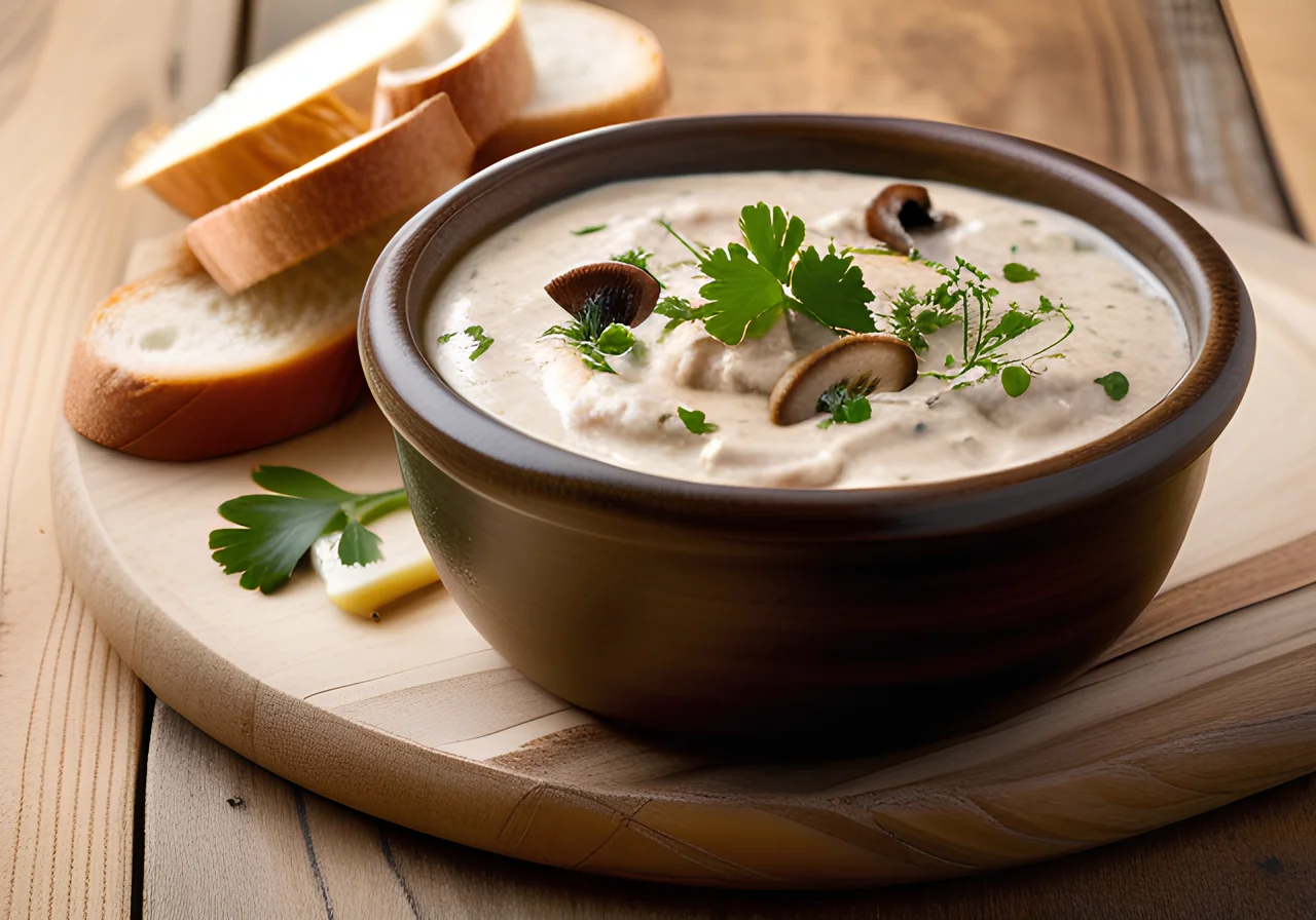 Champignon Cream Cheese Dip
