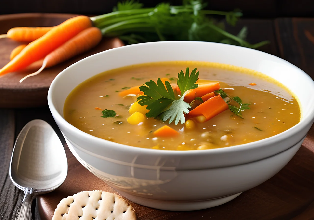 Lentil Pot with Soup Vegetables