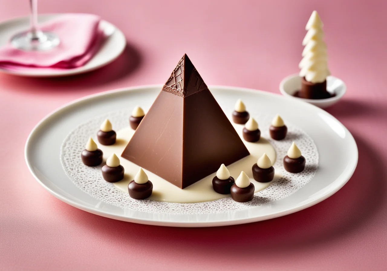 Marzipan Ice Pyramid