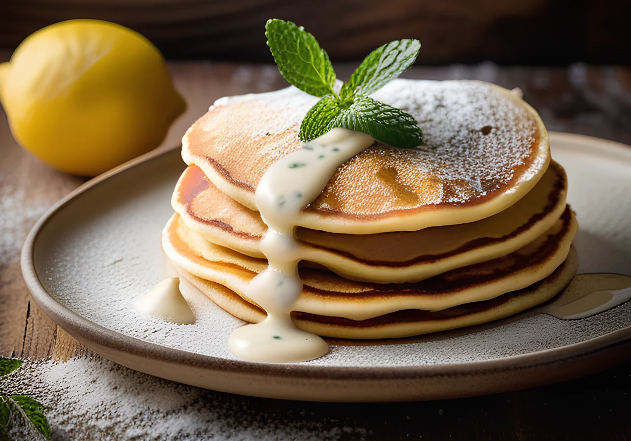 Baked Pancakes with Quark Filling