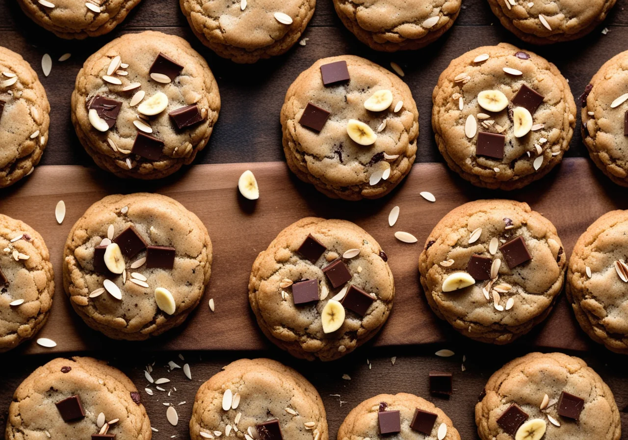 Banana Oat Cookies