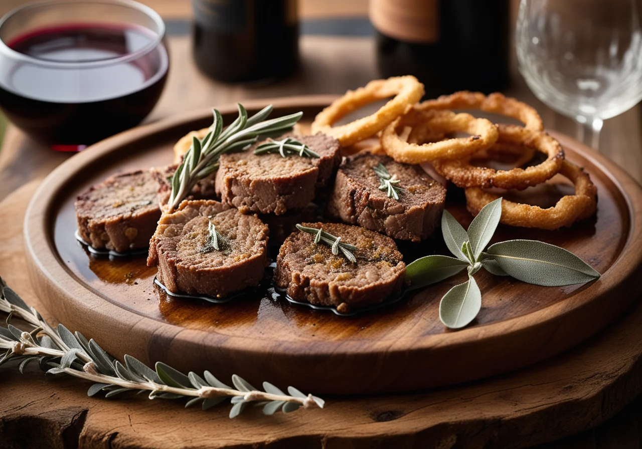 Pan‑fried Veal Liver with Sage
