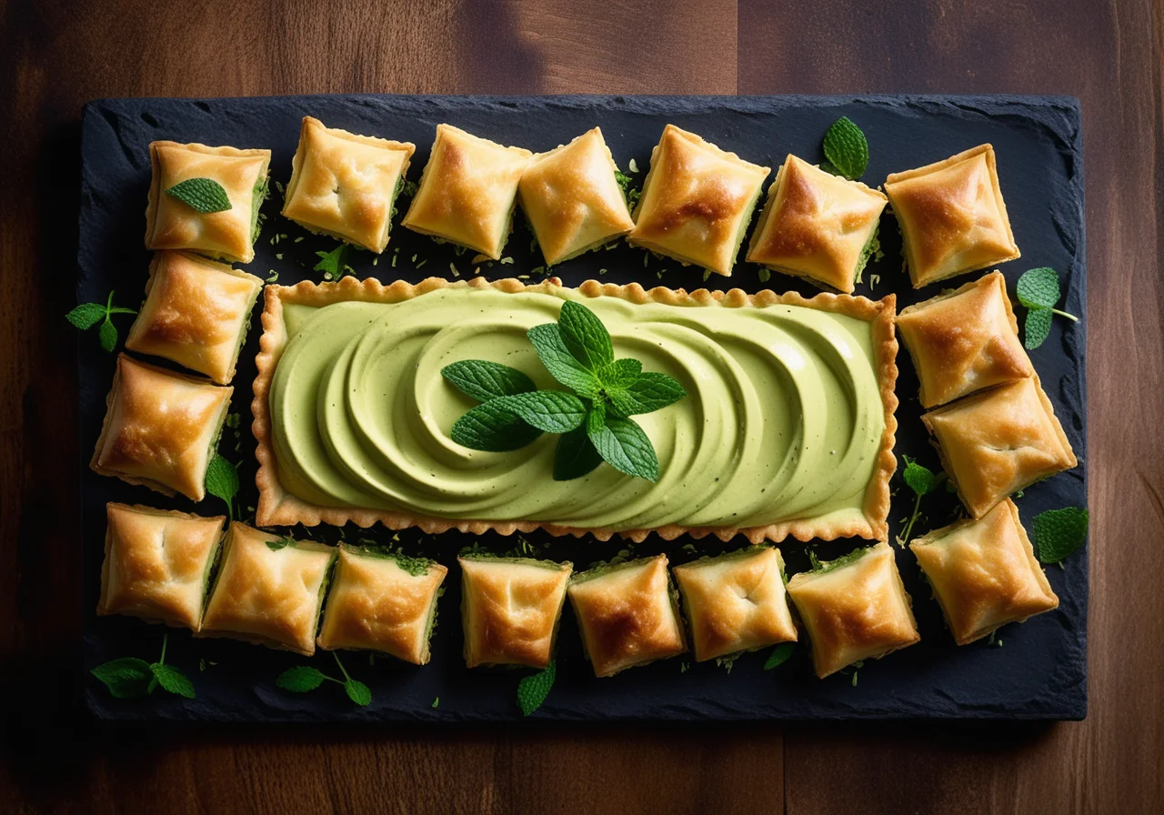 Bakery with Avocado Dip