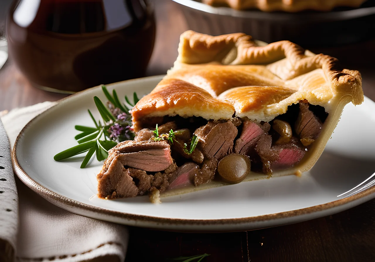 English Beef Fillet Pie (Steak and Ale Pie)