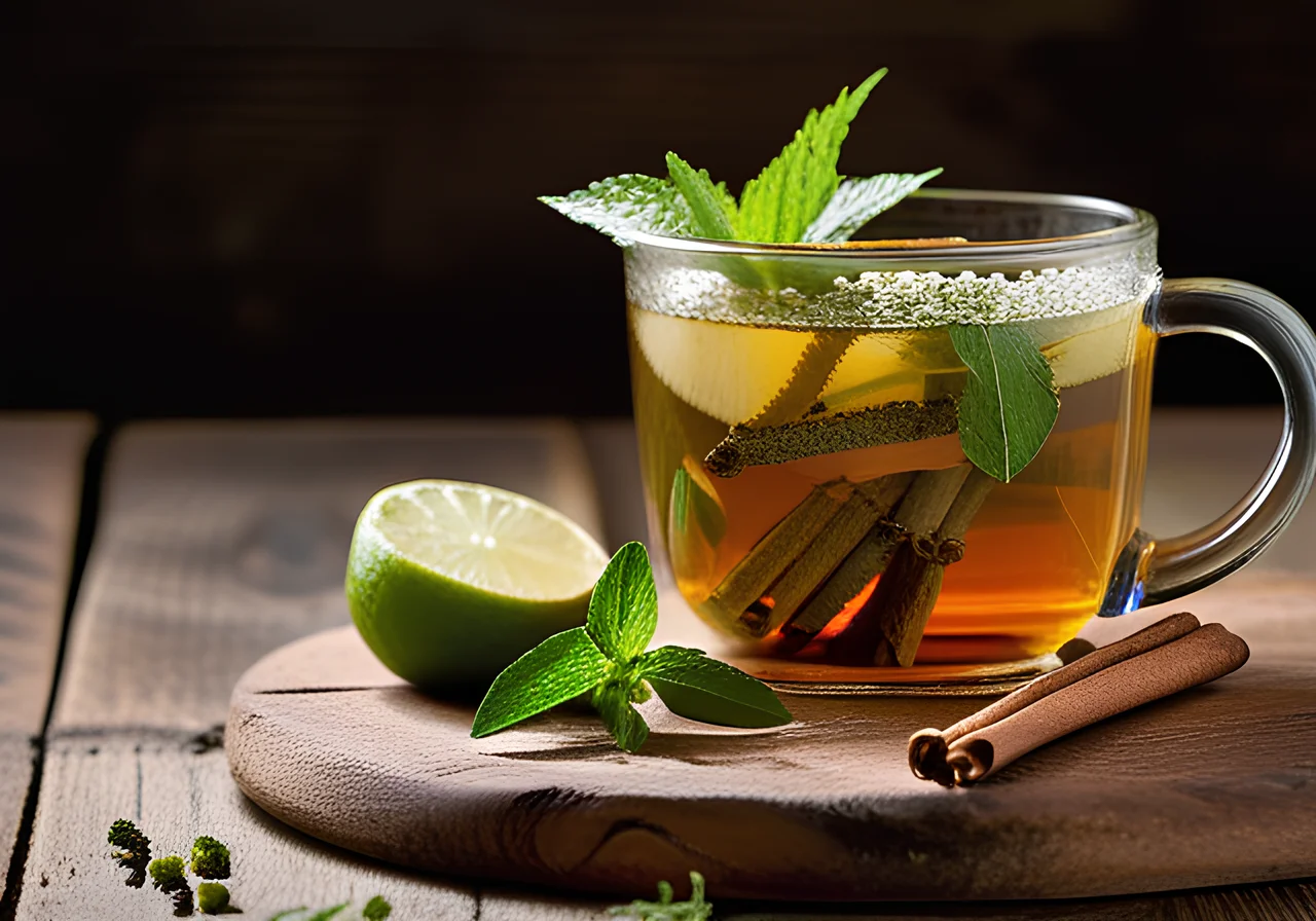 Cardamom-Mint Tea