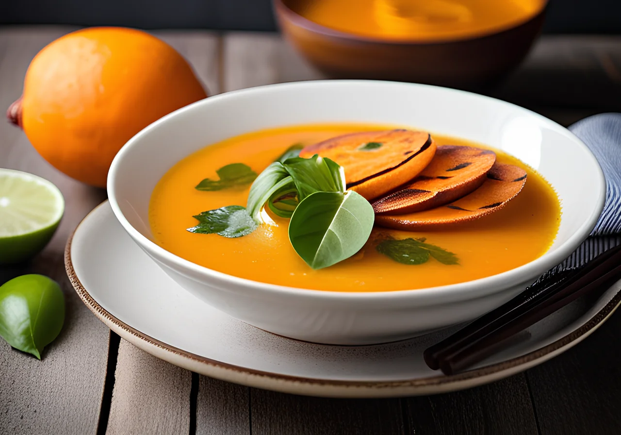 Thai Sweet Potato Soup