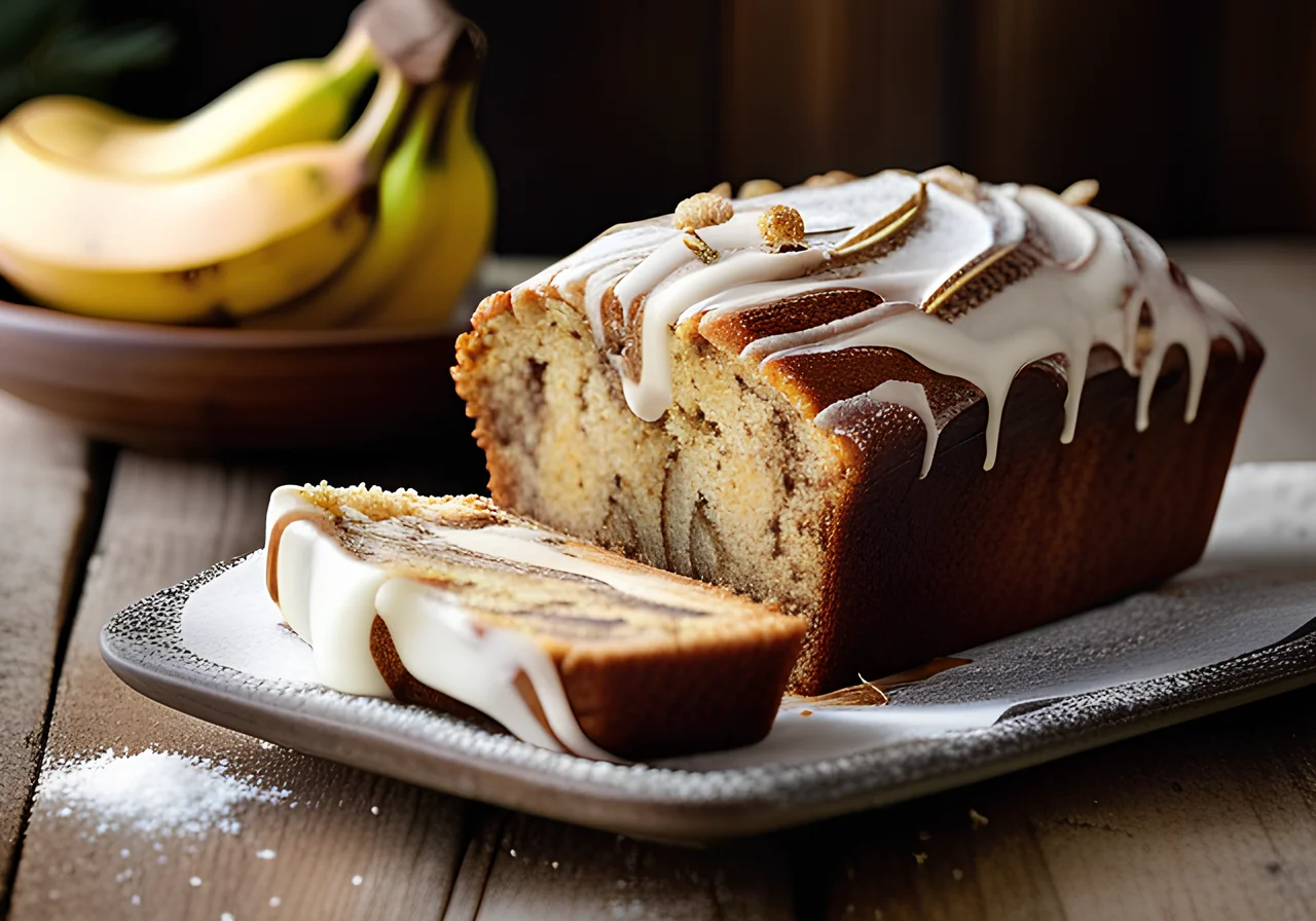 Christmas Banana Cake