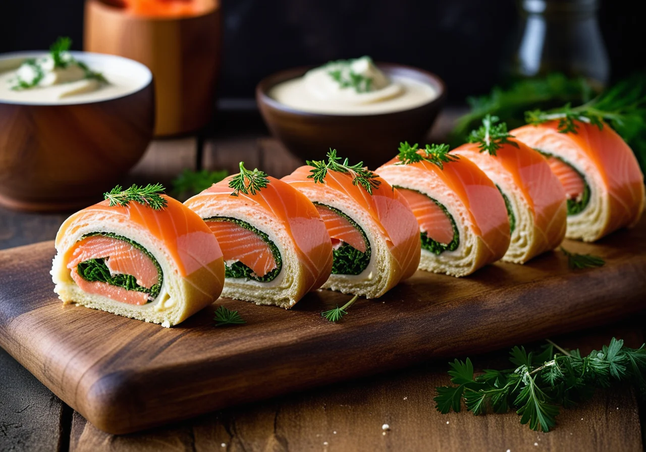 Christmas Salmon Roll