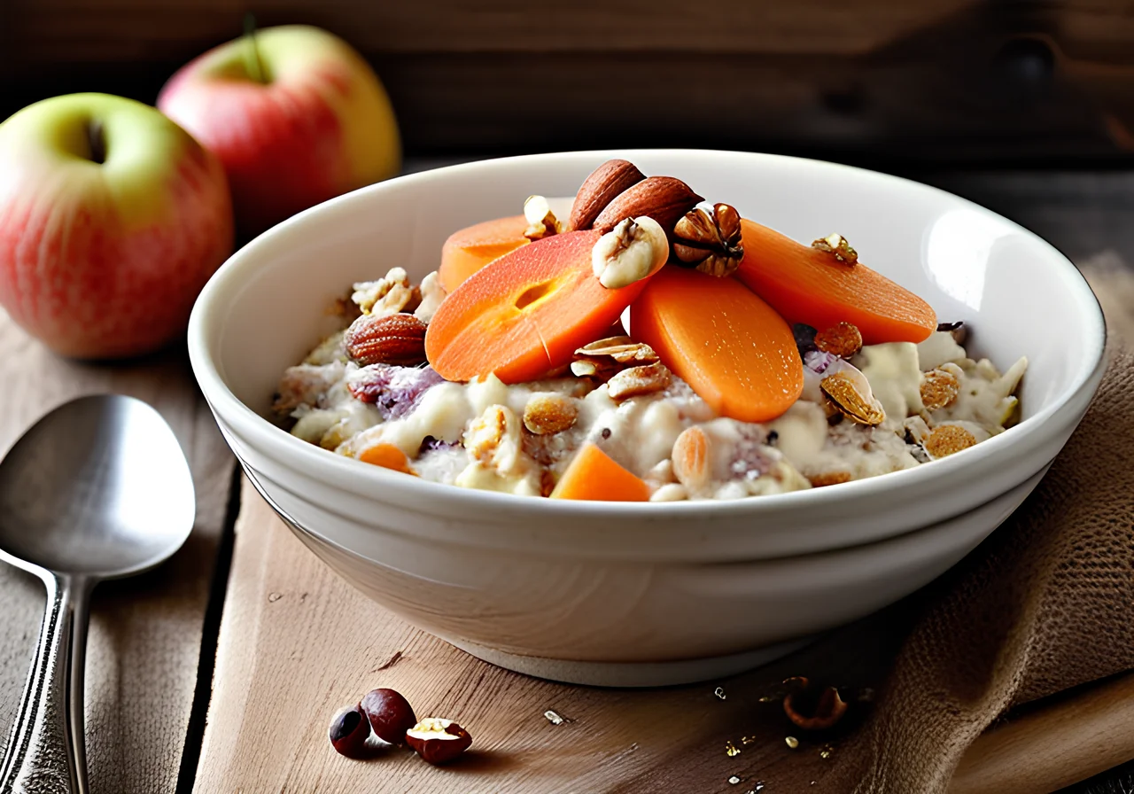 Bircher Muesli with Apples and Carrots