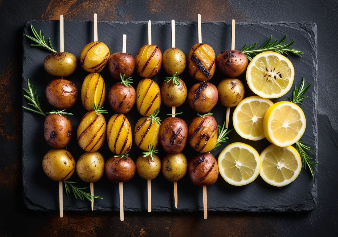 Potato Skewers