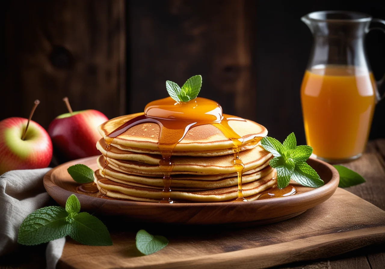 Pancakes with Compote