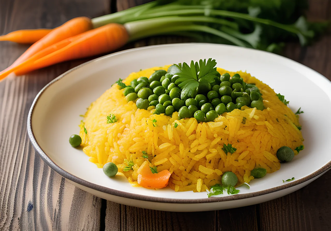 Saffron Rice Skillet