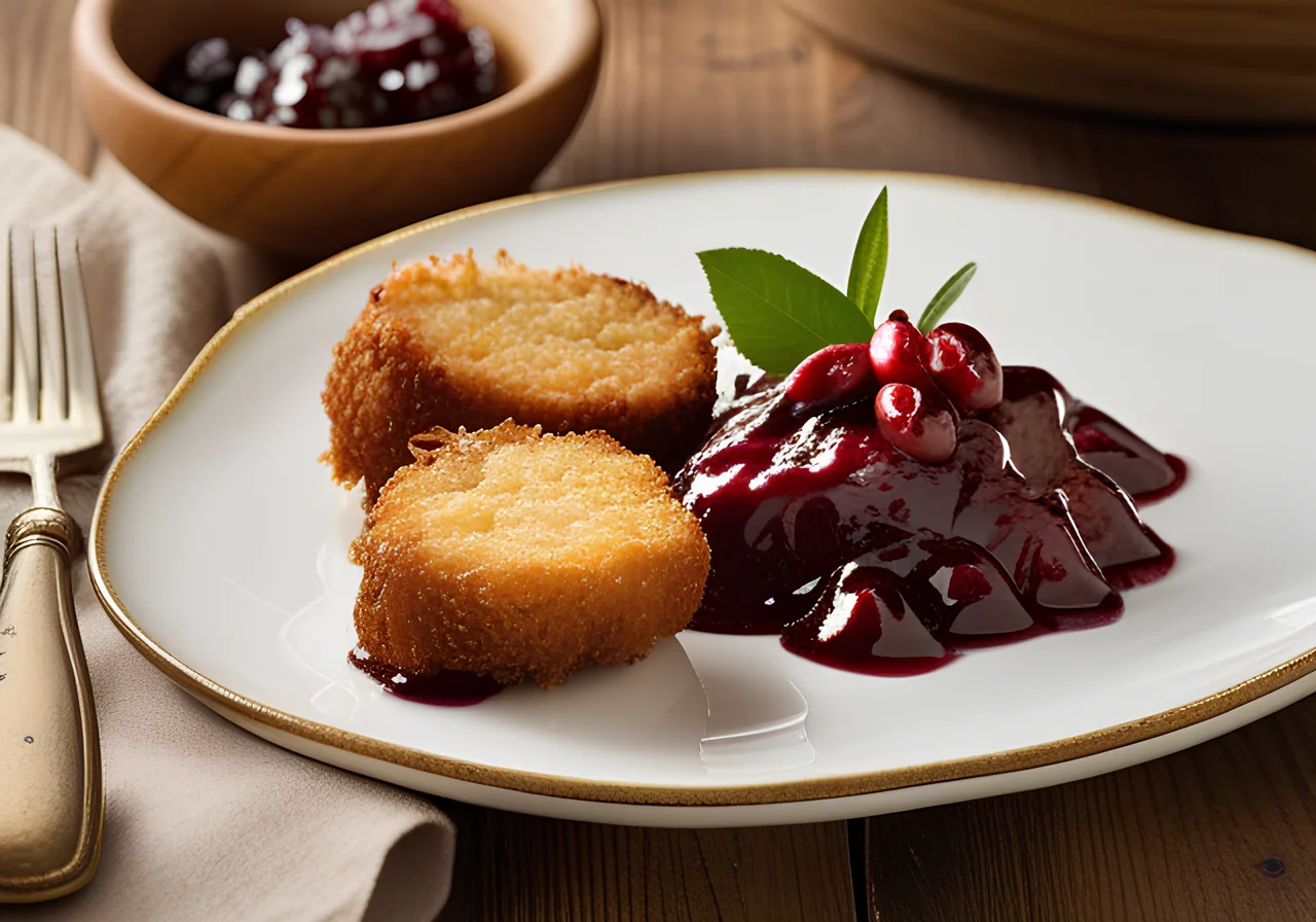 Rabbit Roast with Croquettes