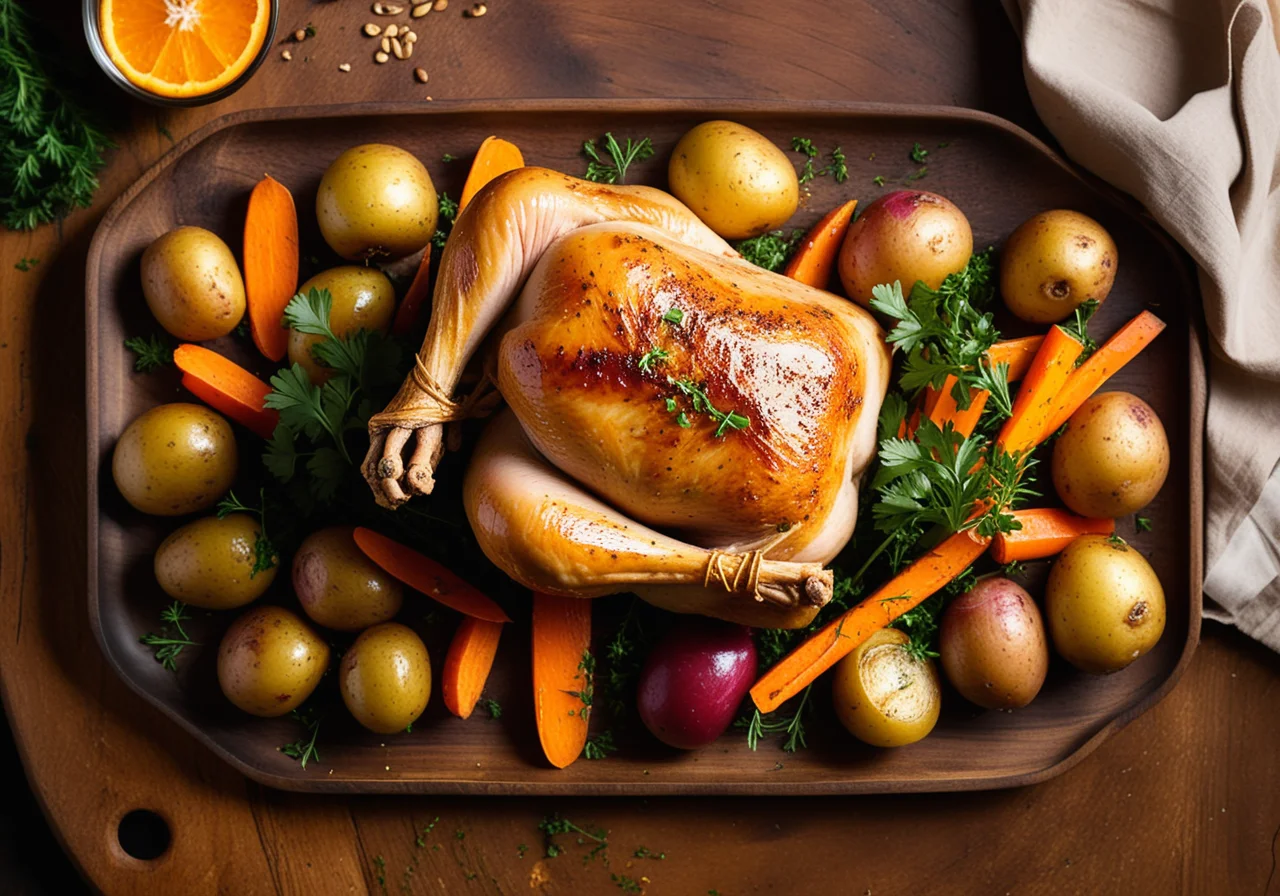 Stuffed Herb Chicken