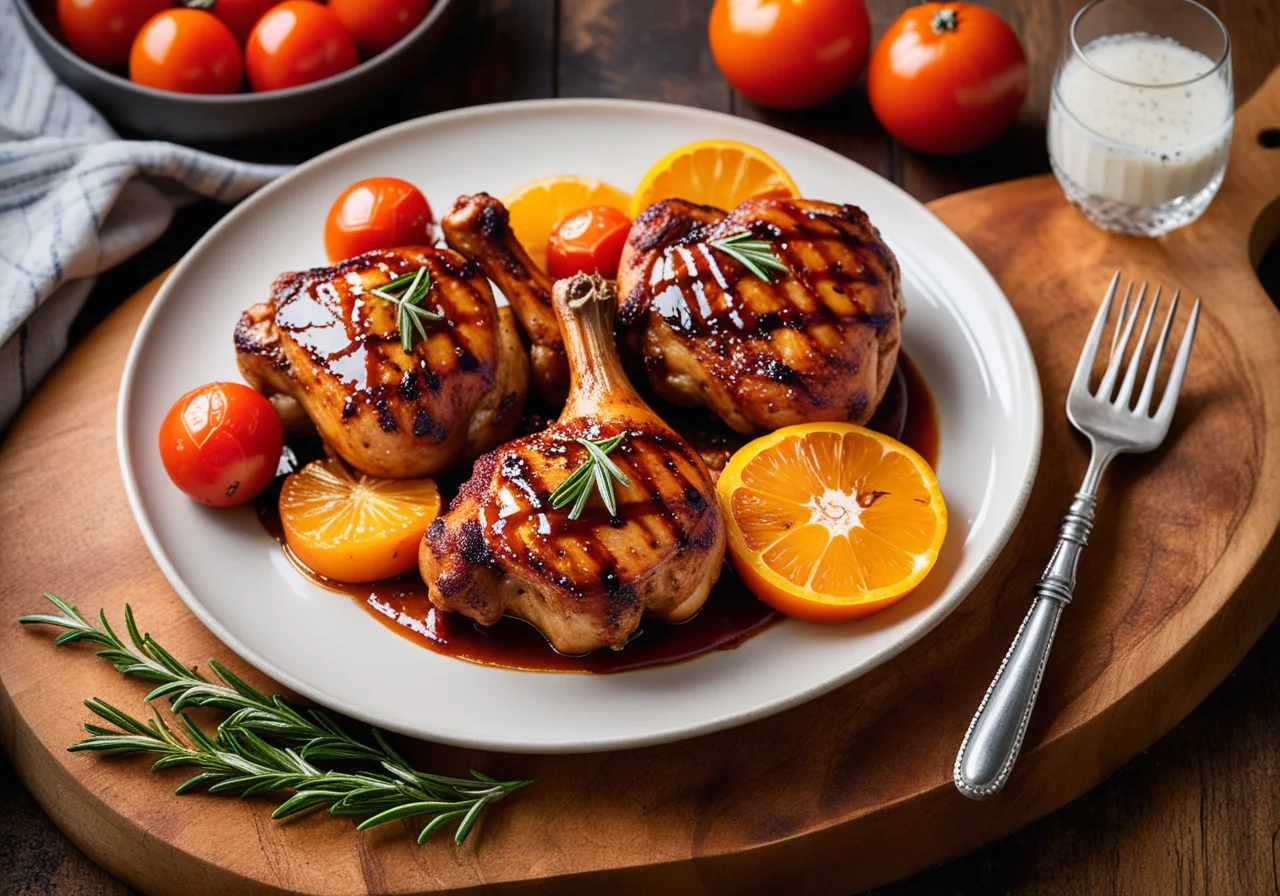 Grilled Chicken Thighs