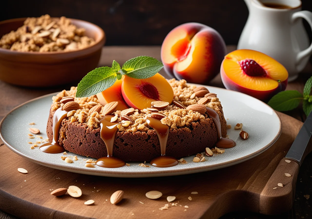 Fruit Cake with Crumble