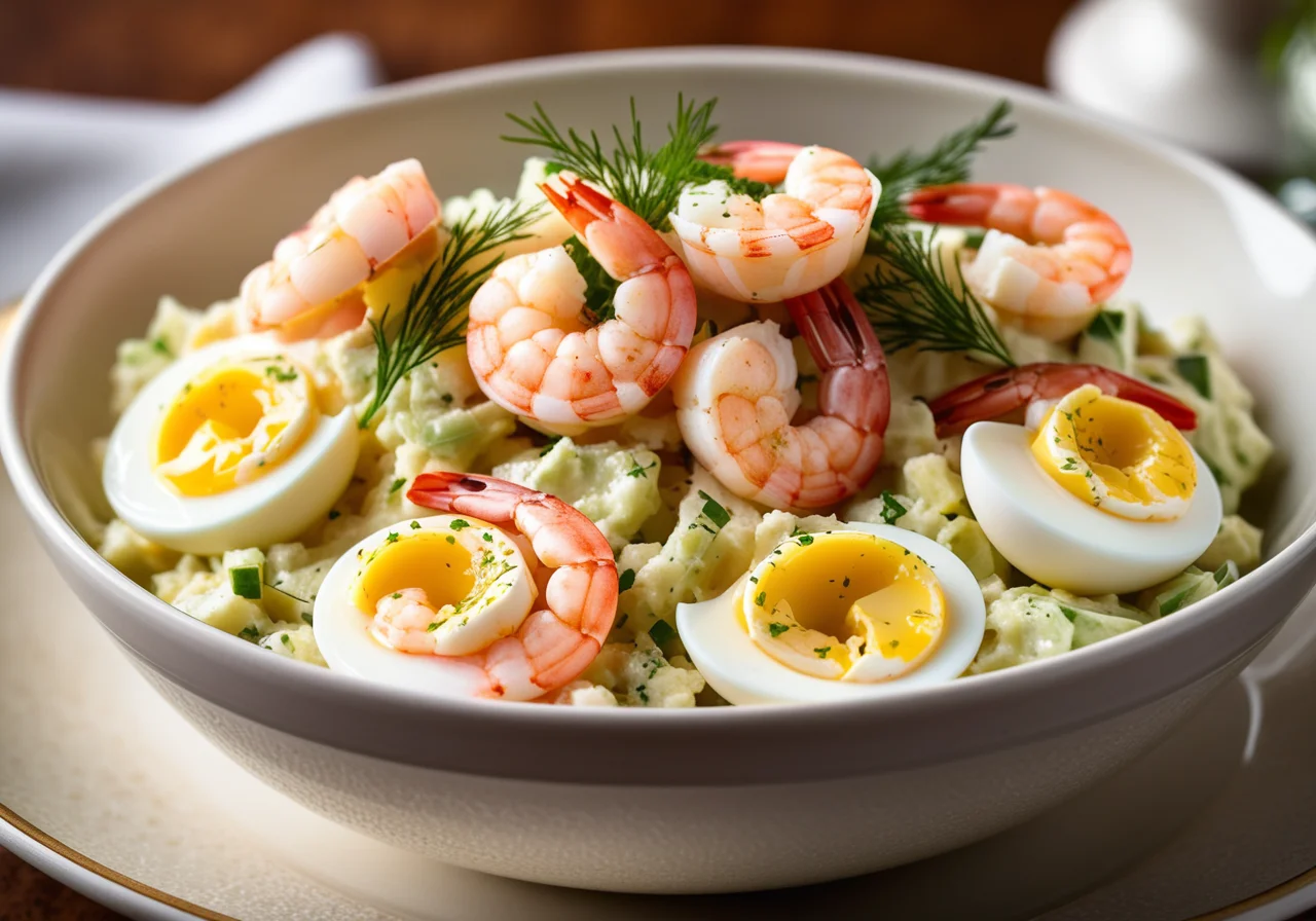 Shrimp Egg Salad