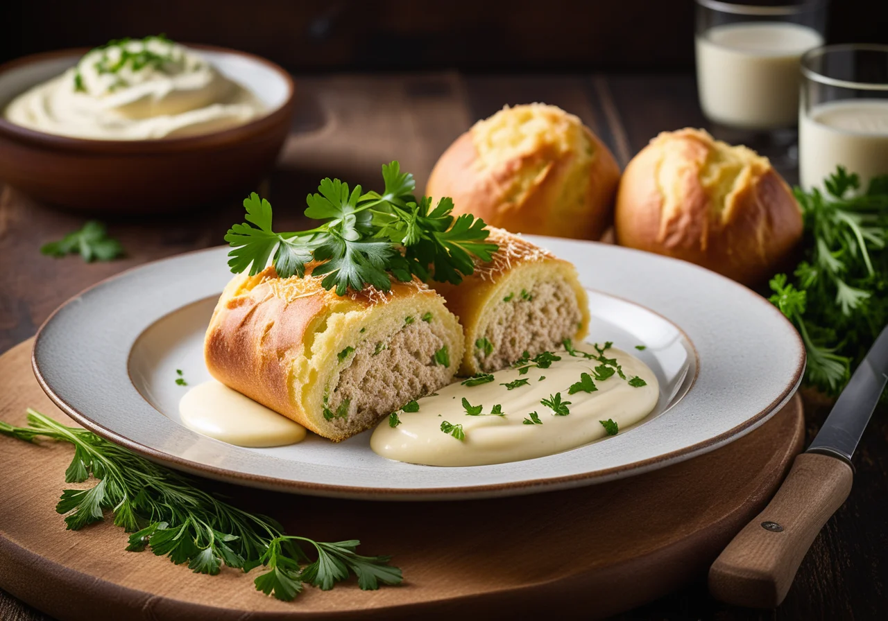 Stockfish Pastry with Brick Dough