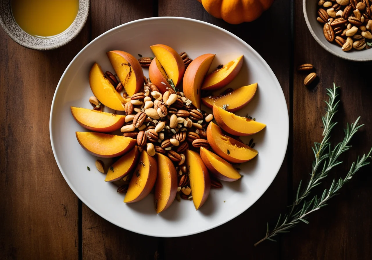 Baked Pumpkin with Honey