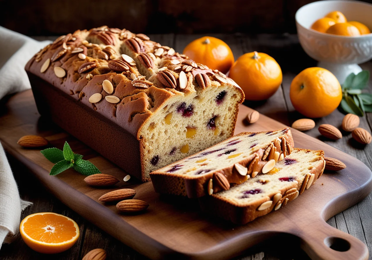 Christmas Fruit Bread