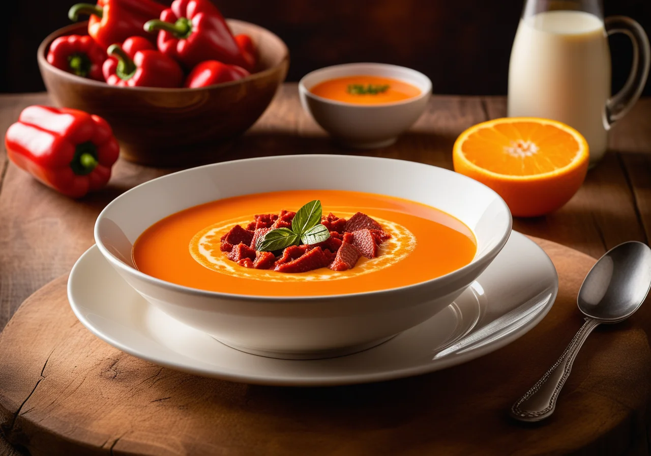 Robust Red Pepper Soup