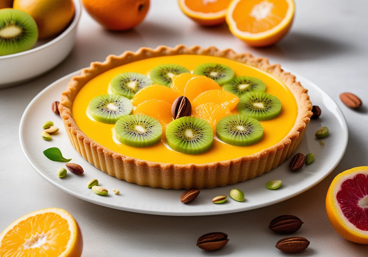 Orange Cream Tart