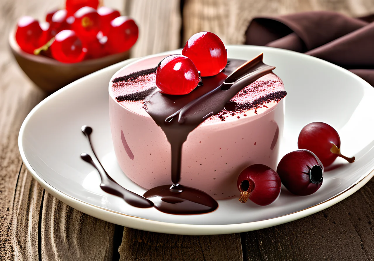 Redcurrant Yogurt Foam