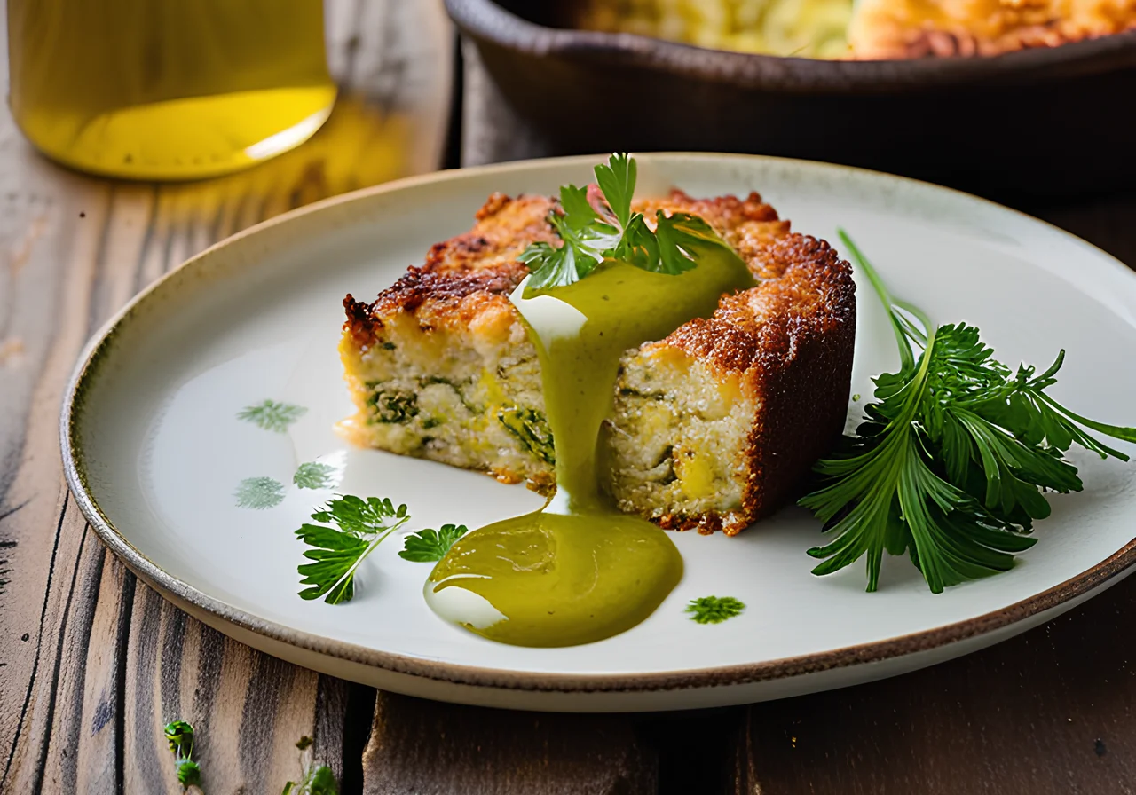 Zucchini Gratin Cakes