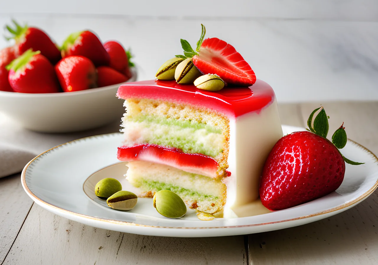 Strawberry Layer Cake