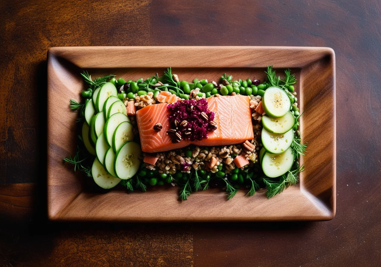 Salmon Grain Salad