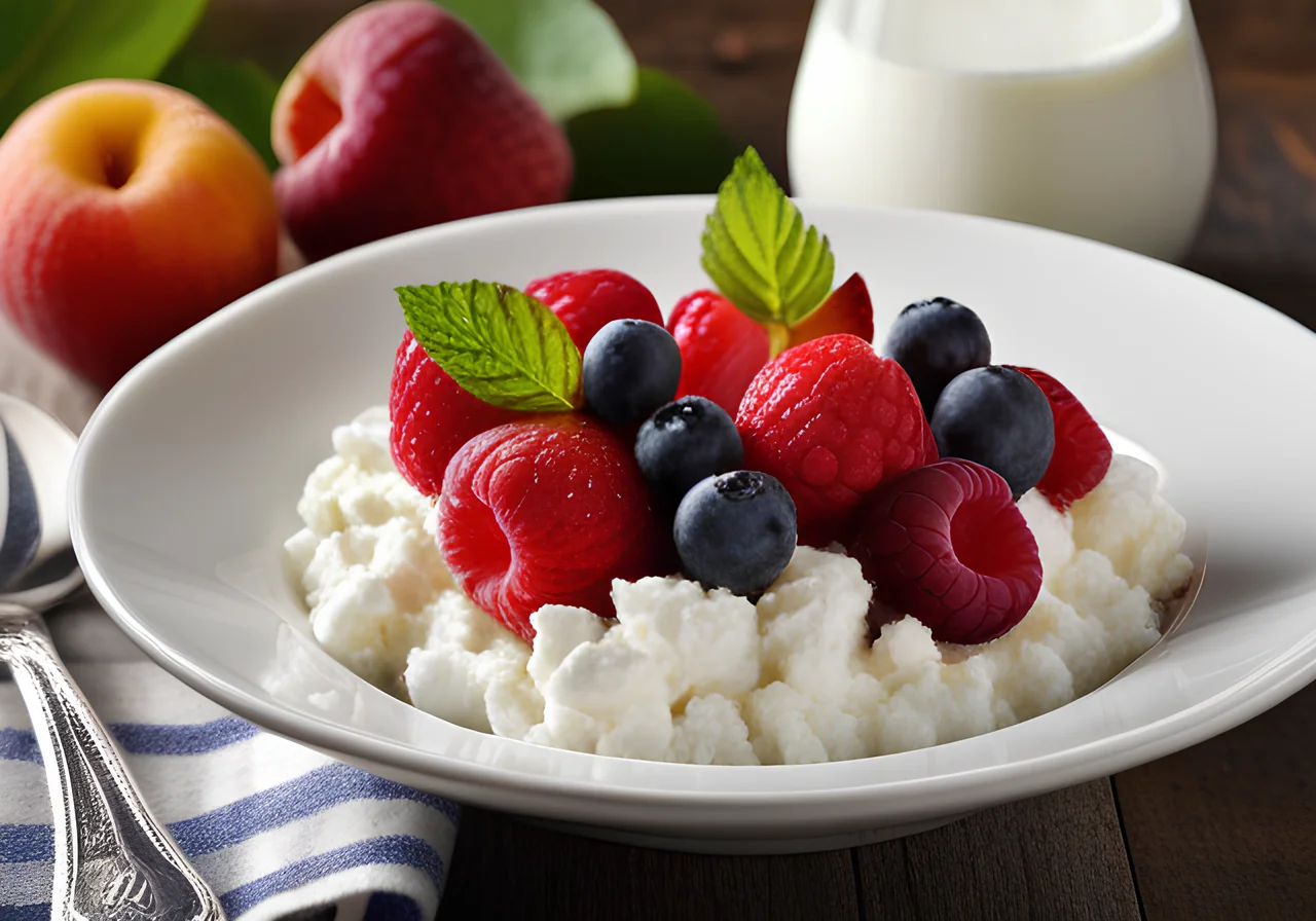 Cottage Cheese with Fruit