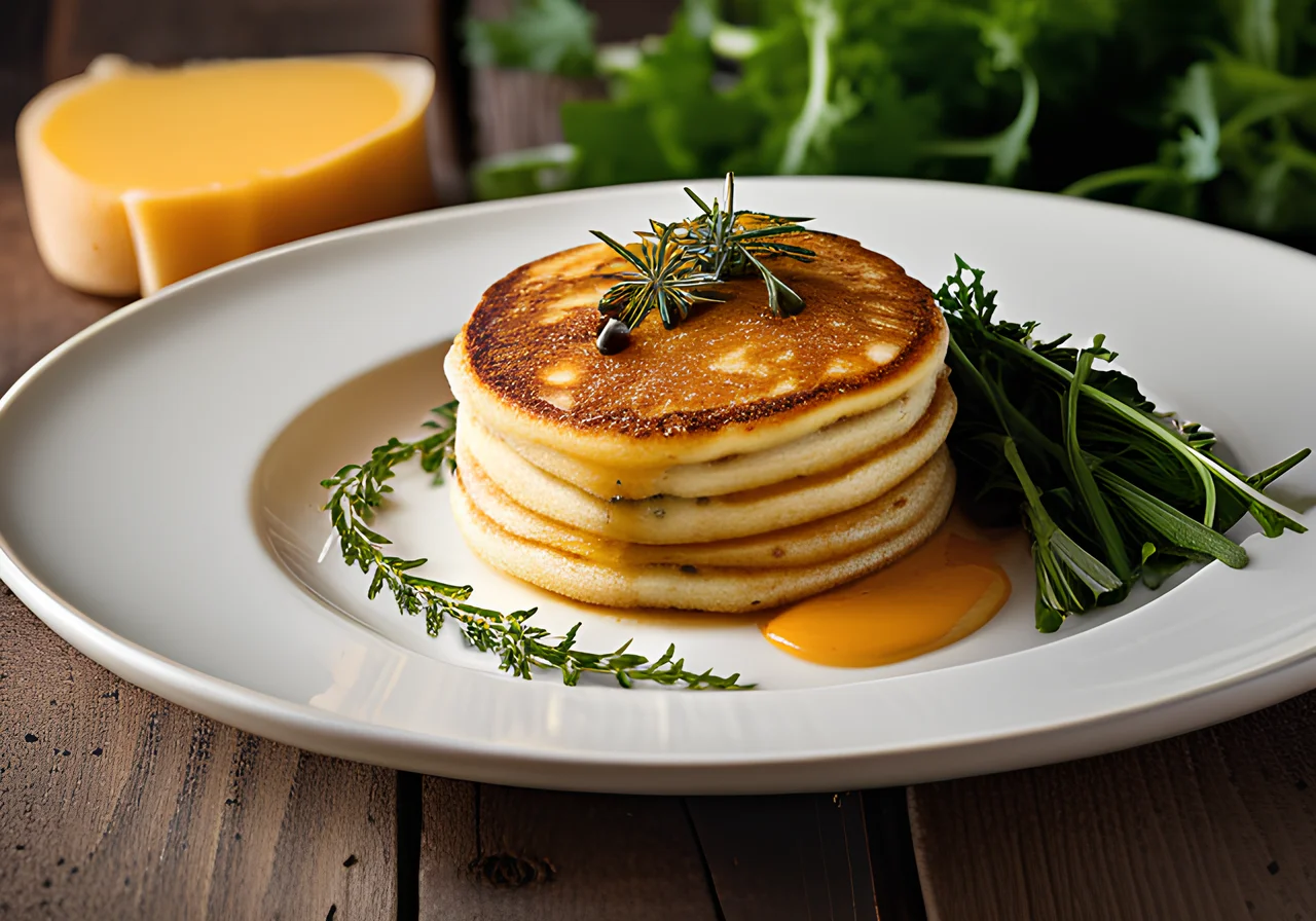 Savoury Mushroom Pancakes