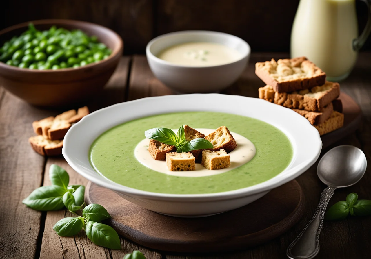 Pea Cream Soup