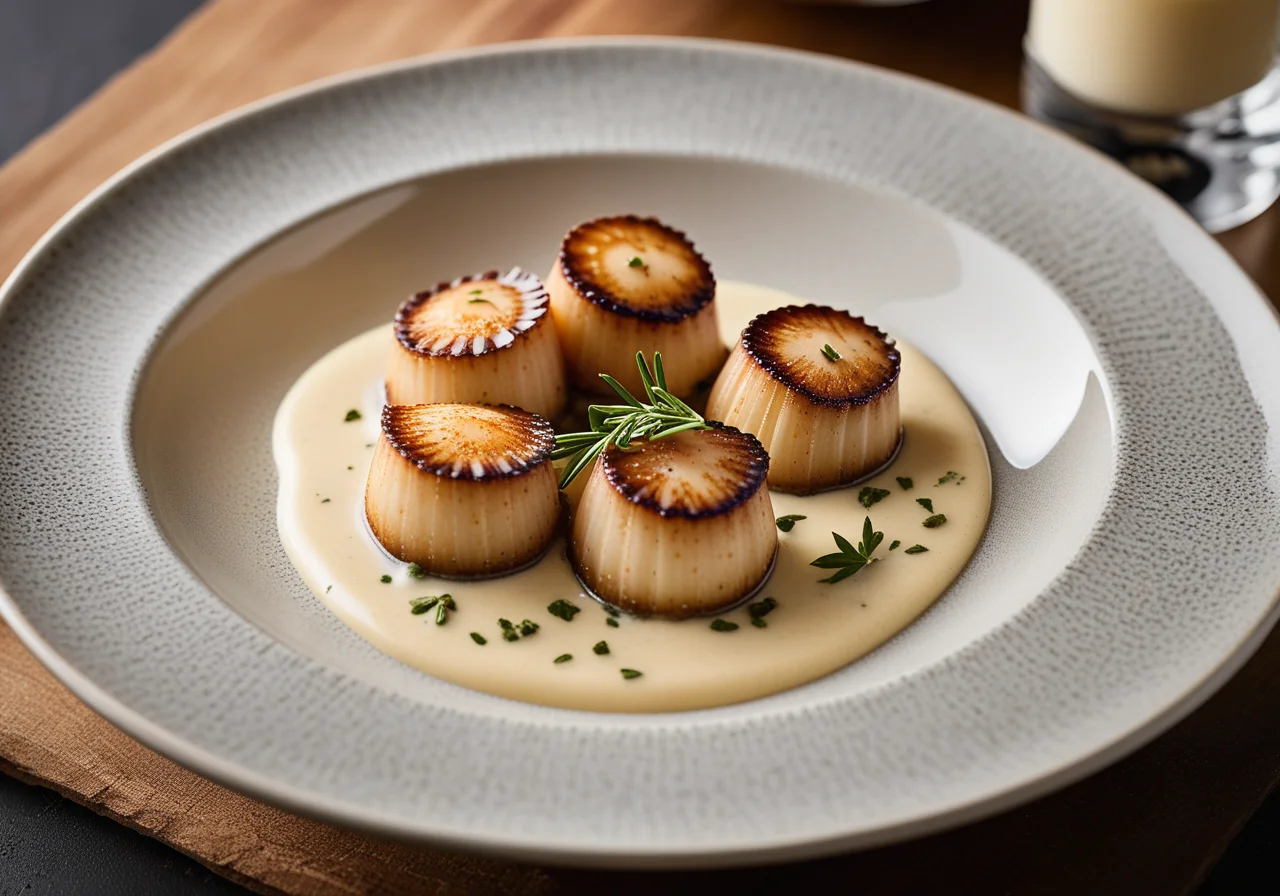 Vanilla Scallops