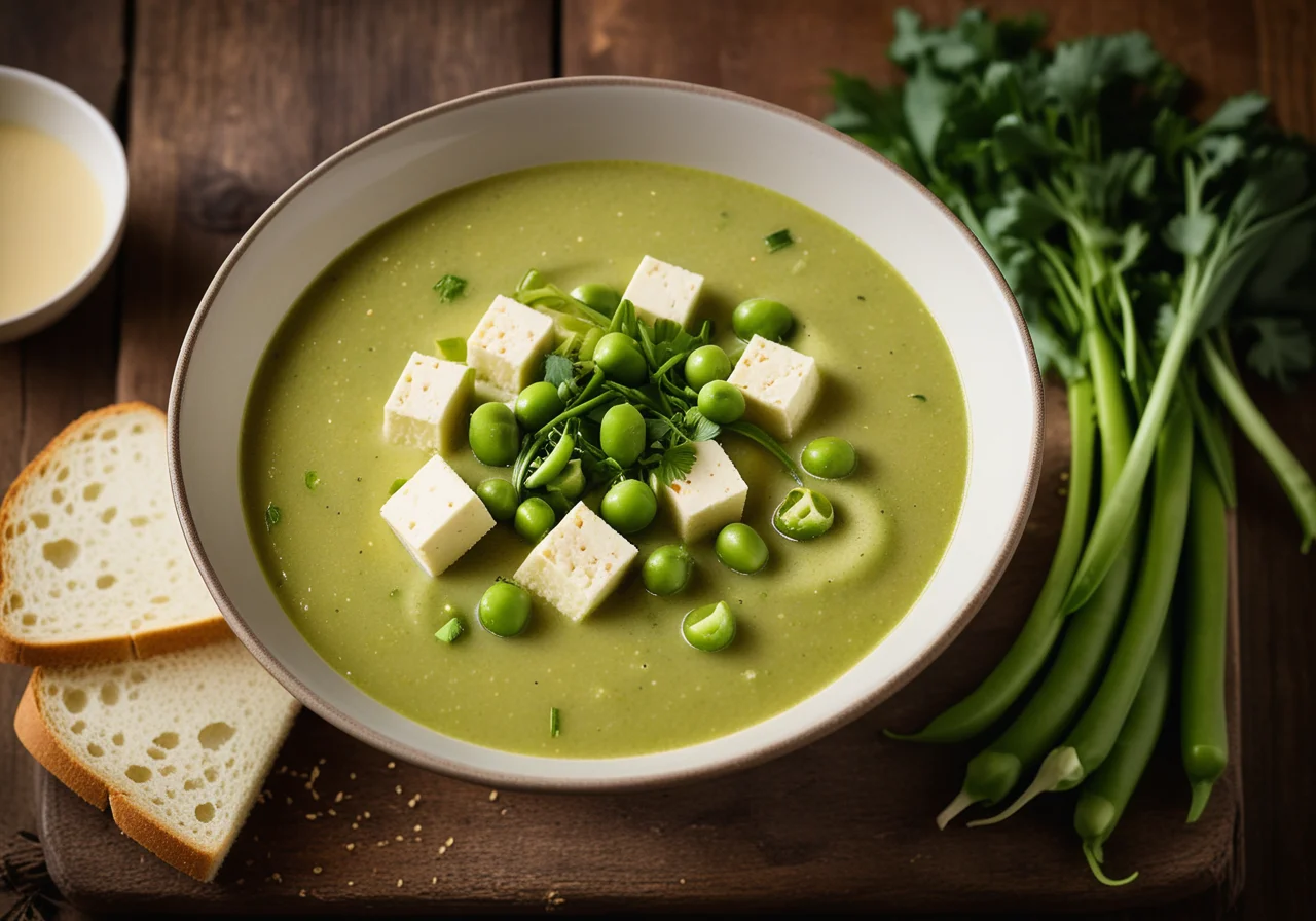 Vegetable Soup with Tofu
