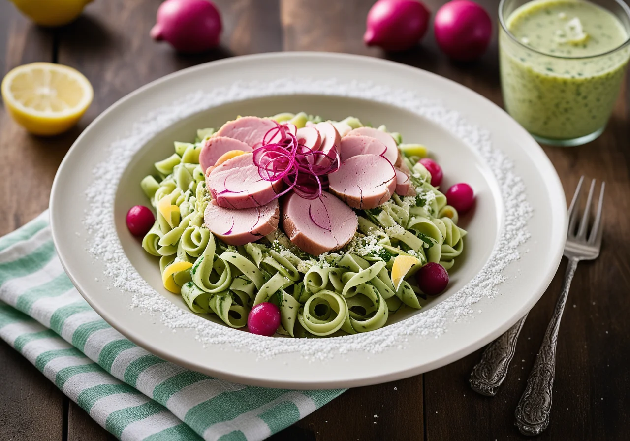 Pasta Salad with Asparagus