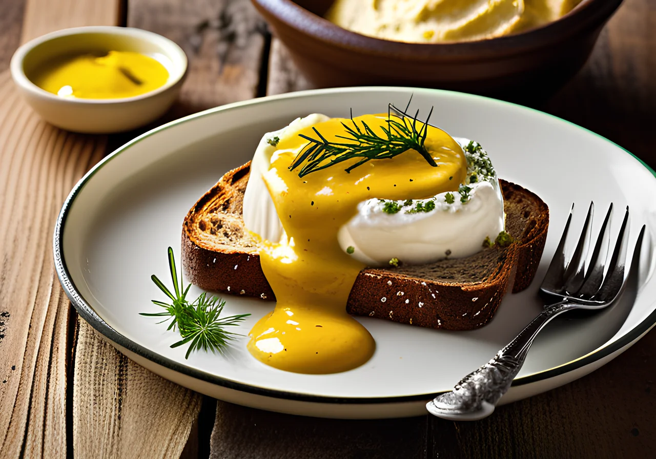Farmers Bread with Potato Quark Spread