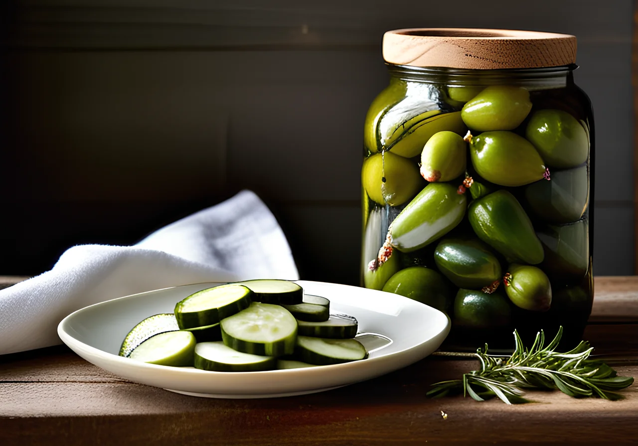 Pickled Zucchini